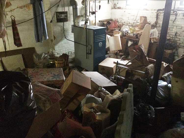 basement cleanout Dublin Ohio
